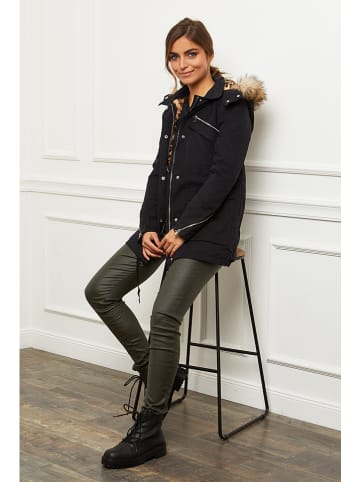 Joséfine Parka "Jenna" w kolorze czarnym