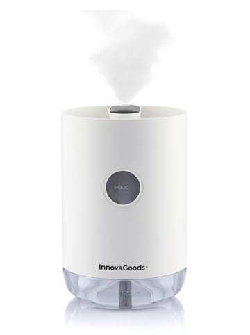 InnovaGoods Luftbefeuchter in Weiß - (H)16,5 x Ø 11 cm