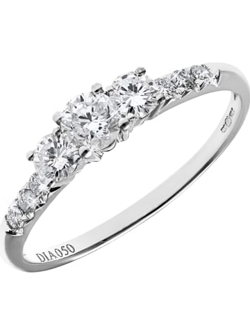Revoni Weißgold-Ring mit Diamanten