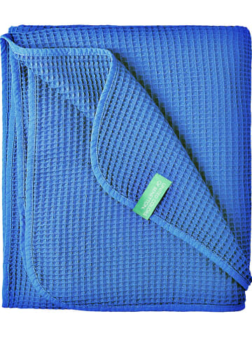 Benetton Pled w kolorze niebieskim - 190 x 140 cm