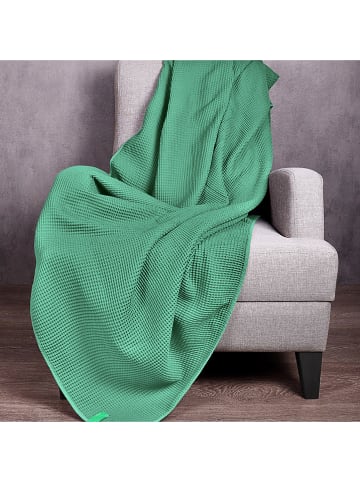 Benetton Pled w kolorze zielonym - 190 x 140 cm