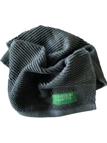 Benetton 3-delige badtextielset antraciet