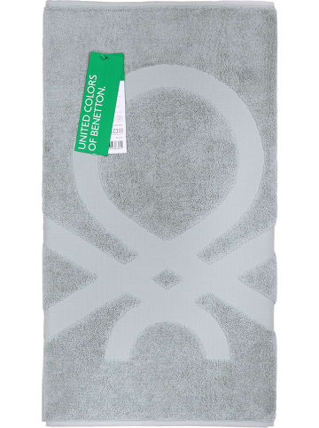 Benetton Dywanik łazienkowy w kolorze szarym - 80 x 50 cm