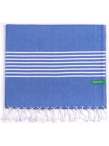 Benetton Fouta in Blau - (L)165 x (B)80 cm