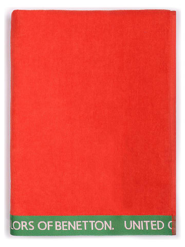 Benetton Strandlaken rood - (L)160 x (B)90 cm