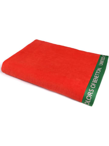 Benetton Strandtuch in Rot