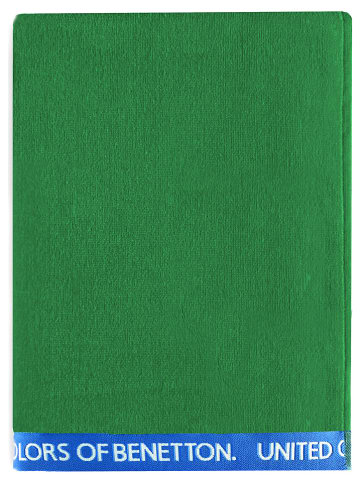 Benetton Ręcznik plażowy w kolorze zielonym - 160 x 90 cm