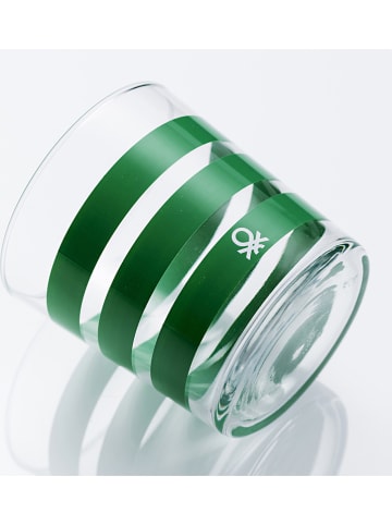 Benetton 4-delige set: glazen meerkleurig - 345 ml