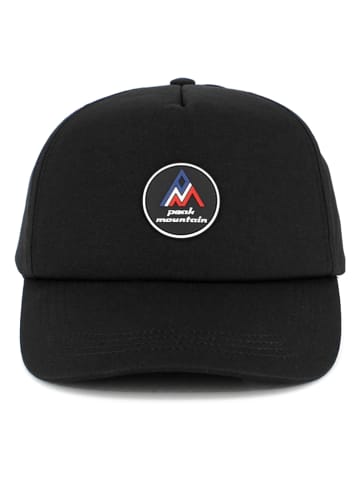 Peak Mountain Cap in Schwarz