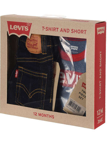 Levi's Kids 2tlg. Outfit in Blau/ Schwarz