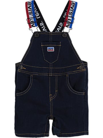 Levi's Kids Ogrodniczki dżinsowe w kolorze czarnym