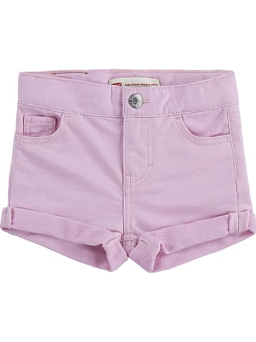 Levi's Kids Spijkershort lichtroze