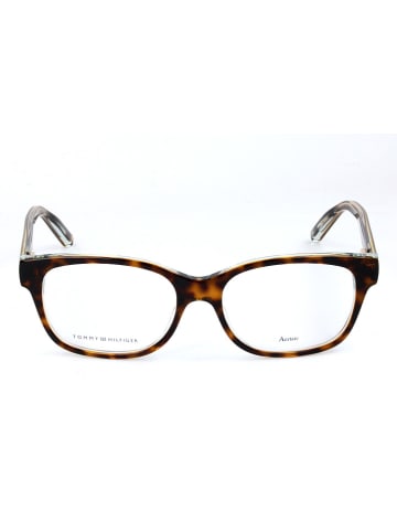 Tommy Hilfiger Damen-Lesebrille in Braun-Transparent