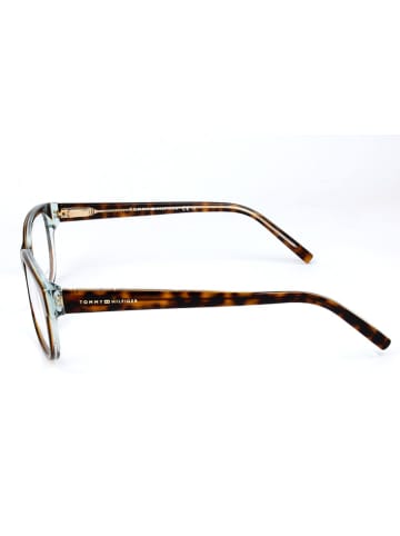 Tommy Hilfiger Damen-Lesebrille in Braun-Transparent