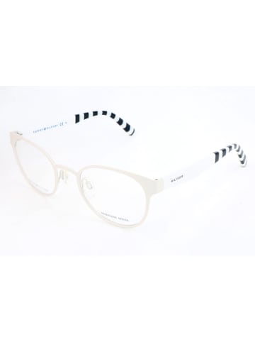 Tommy Hilfiger Damen-Brille in Beige-Weiß