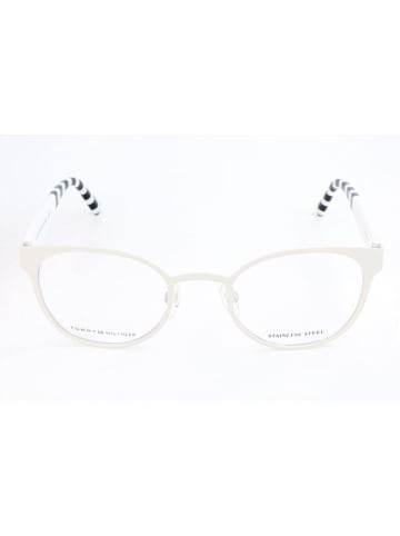 Tommy Hilfiger Damen-Brille in Beige-Weiß