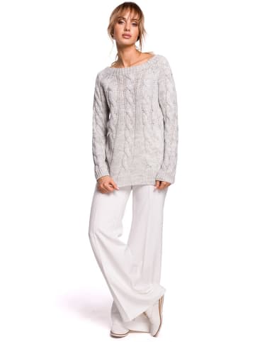 made of emotion Pullover in Grau