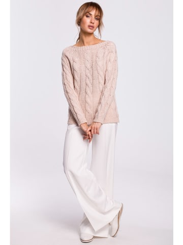 made of emotion Pullover in Beige