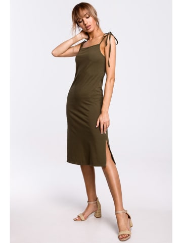 made of emotion Sukienka w kolorze khaki