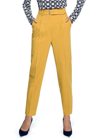 Stylove Spodnie w kolorze żółtym