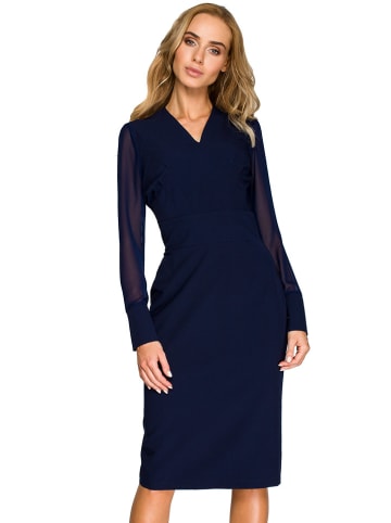 Stylove Kleid in Dunkelblau
