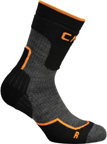 CMP Trekkingsocken in Schwarz/ Grau