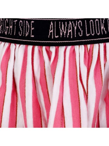 Beebielove Spódnica w kolorze różowo-białym
