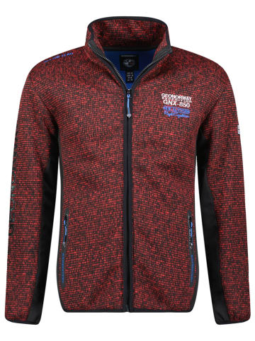 Geographical Norway Fleece vest "Tommy" bordeaux