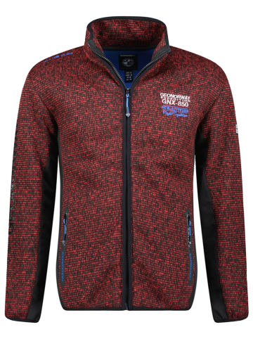 Geographical Norway Fleece vest "Tommy Lee" rood