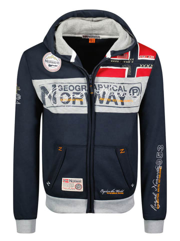 Geographical Norway Bluza "Flyer" w kolorze granatowym