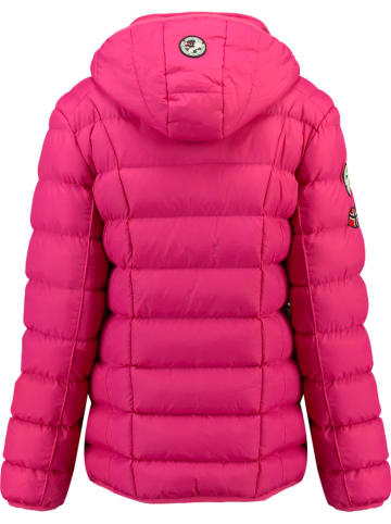 Geographical Norway Kurtka zimowa "Babette" w kolorze fuksji