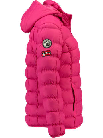 Geographical Norway Kurtka zimowa "Babette" w kolorze fuksji