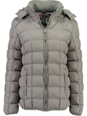 Geographical Norway Kurtka zimowa "Babette" w kolorze szarym