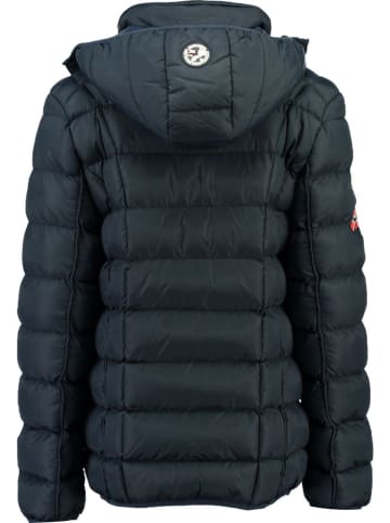 Geographical Norway Kurtka zimowa "Babette" w kolorze granatowym