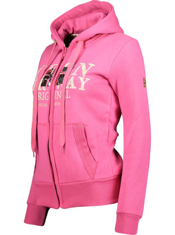 Geographical Norway Sweatvest "Gassy" roze