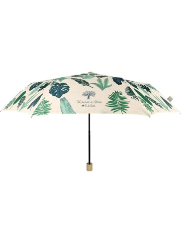 PERLETTI Zakparaplu crème/groen - Ø 97 cm
