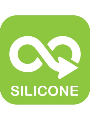 Wenko Silikonowe gąbki (4 szt.) w kolorze szarym i niebieskim do mycia naczyń