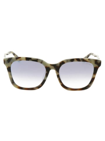 Guess Dameszonnebril beige-bruin/lichtblauw