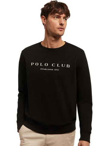 Polo Club Sweatshirt zwart