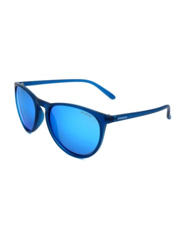 Polaroid Damskie okulary przeciwsłoneczne w kolorze niebieskim