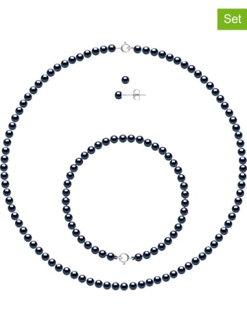 Pearl Addict 3tlg. Perlen-Schmuckset in Tahiti