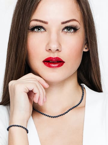 Pearl Addict 3-delige sieradenset met parels tahitikleurig