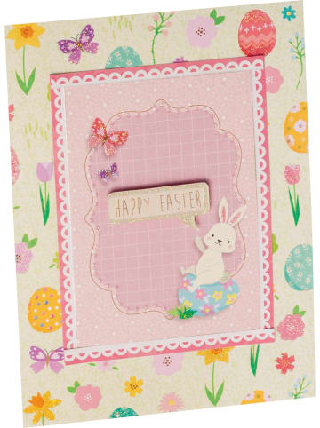Folia Papier dekoracyjny "Spring/Easter" ze wzorem