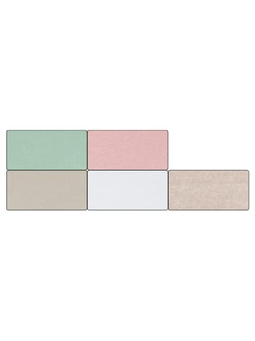 folia PAPER Zestaw "Pearlescent fold cards" w różnych kolorach do rękodzieła