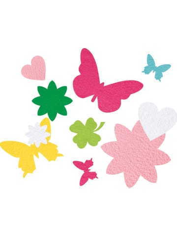 folia PAPER Vilten ponsset "Lente" meerkleurig