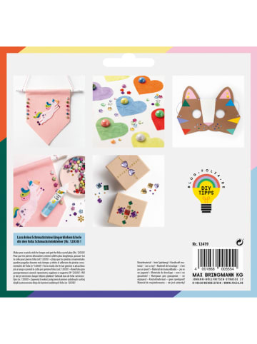 folia PAPER Siersteenknutselset meerkleurig