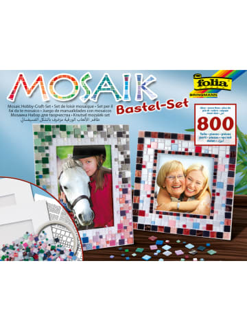 folia PAPER Bastelset "Mosaiksteine" in Bunt