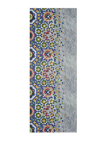 Atticgo Laagpolig tapijt "Sprinty" grijs/meerkleurig