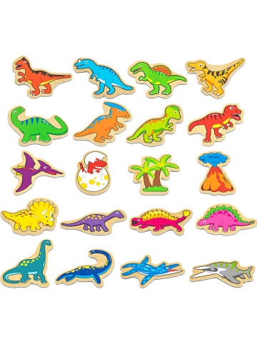 New Classic Toys 20-delige magneetspel "Dinosaurus" - vanaf 18 maanden