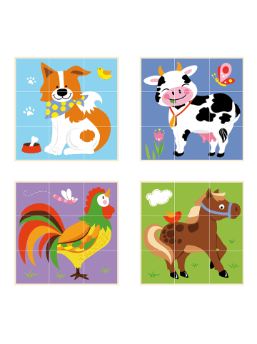 New Classic Toys 9-częściowa układanka "Farm animals" - 2+